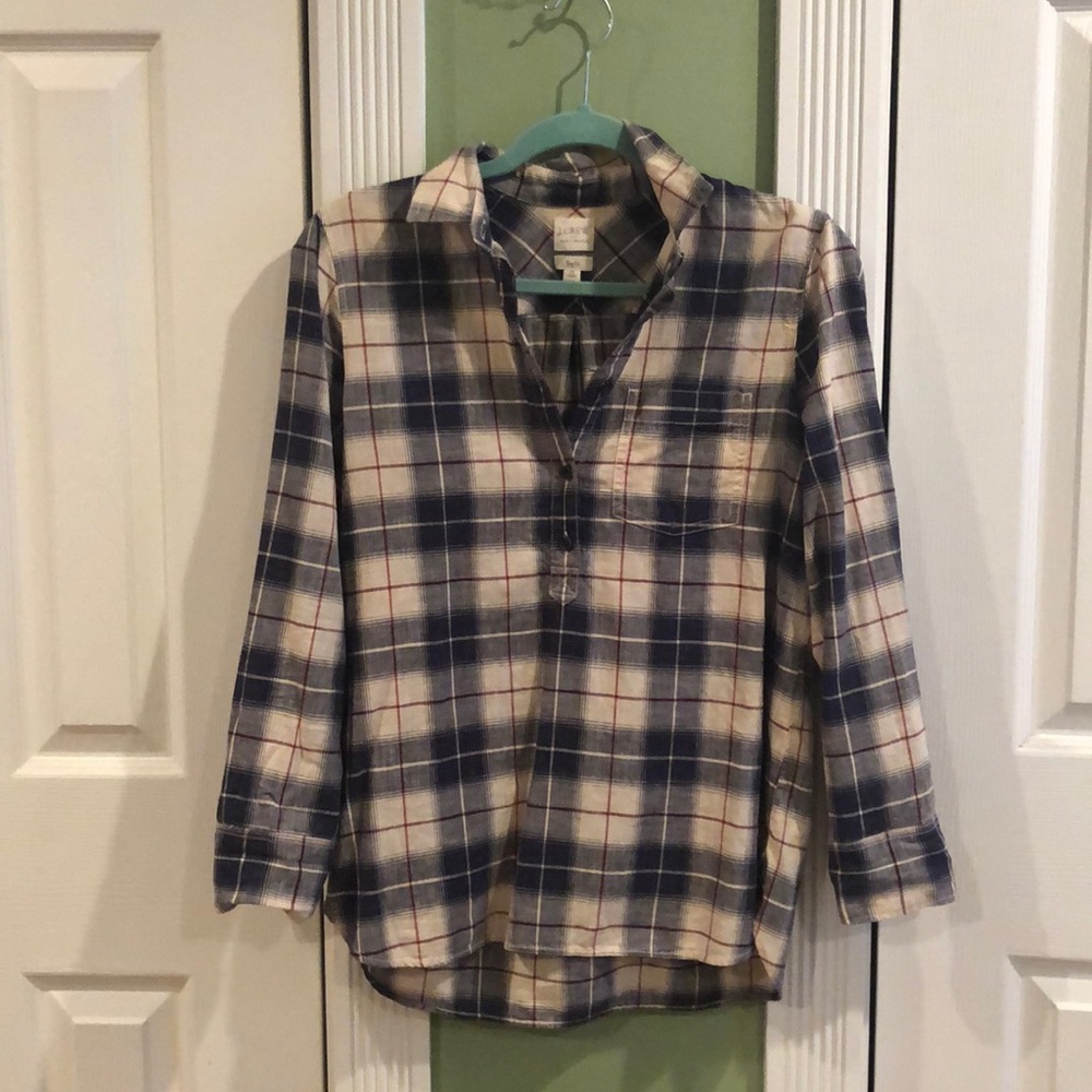 J. Crew factory boy fit flannel